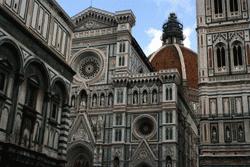 The Doumo (main cathedral) in central Florence.